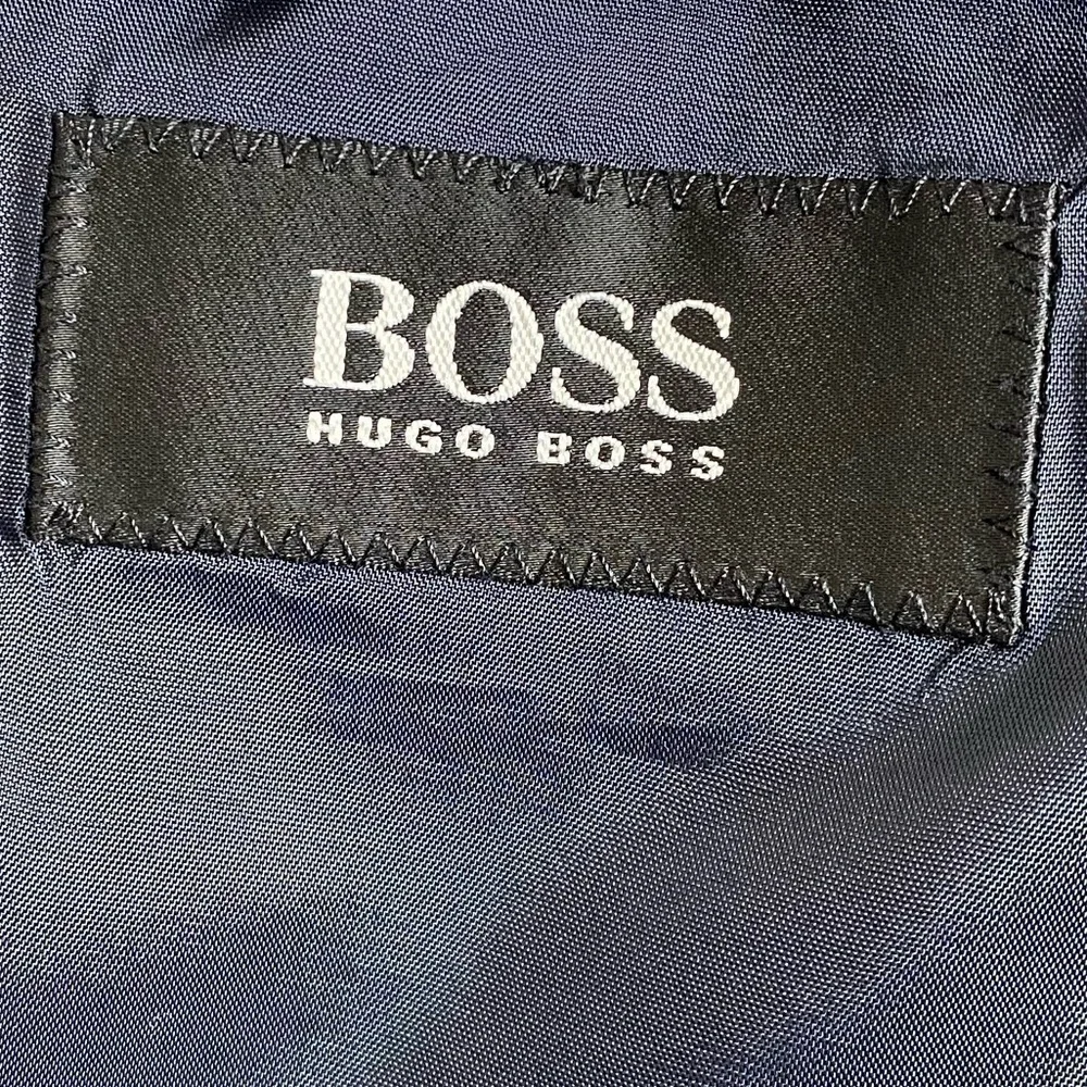 Boss Hugo Boss Black Label Astor Nostalgia Dark Blue Sport Coat Sz US 42 Euro 52
